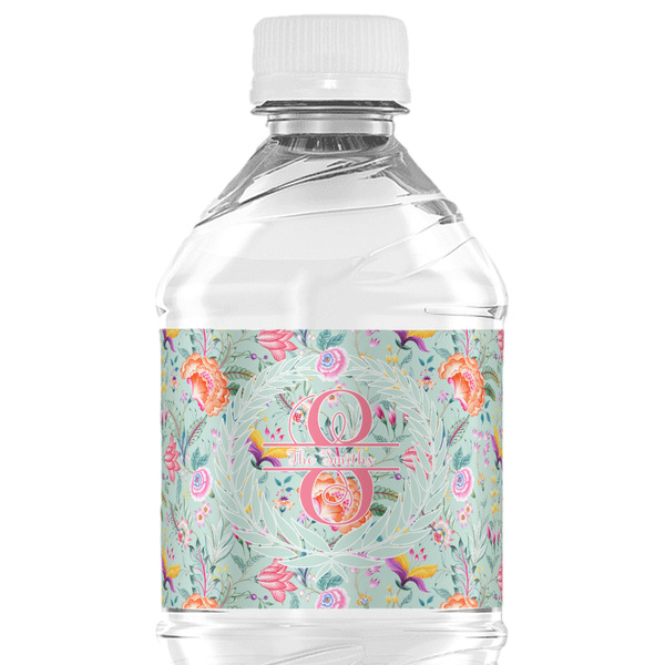 Custom Exquisite Chintz Water Bottle Labels - Custom Sized (Personalized)