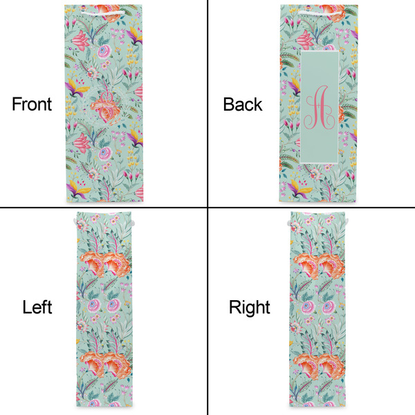 Exquisite Chintz Wine Gift Bag - Matte - Approval