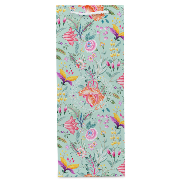 Exquisite Chintz Wine Gift Bag - Matte - Front