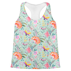 Exquisite Chintz Womens Racerback Tank Top - X Small