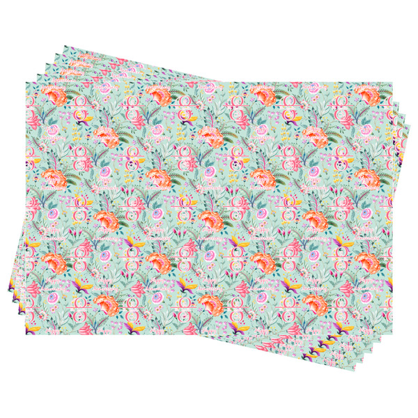 Exquisite Chintz Wrapping Paper - Front & Back - Sheets Approval