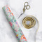 Exquisite Chintz Wrapping Paper Roll - Matte - In Context