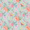 Exquisite Chintz Wrapping Paper Square