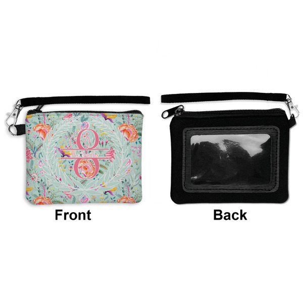 Exquisite Chintz Wristlet ID Cases - Front & Back