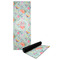 Exquisite Chintz Yoga Mat with Black Rubber Back Full Print View