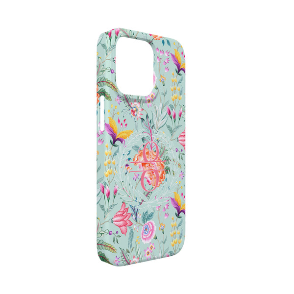 Custom Exquisite Chintz iPhone Case - Plastic - iPhone 13 Mini (Personalized)