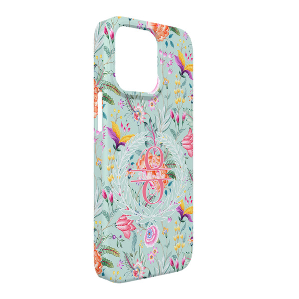 Custom Exquisite Chintz iPhone Case - Plastic - iPhone 13 Pro Max (Personalized)