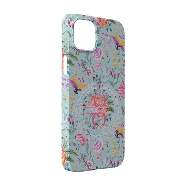 Custom Exquisite Chintz iPhone Case - Plastic - iPhone 14 Pro (Personalized)