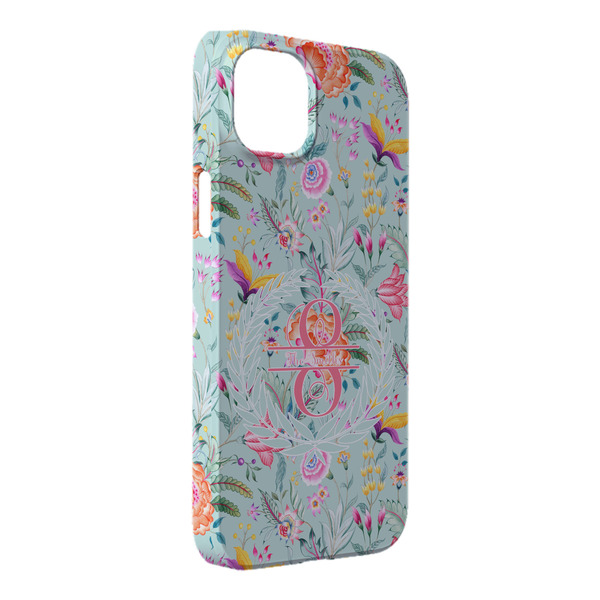Custom Exquisite Chintz iPhone Case - Plastic - iPhone 14 Pro Max (Personalized)
