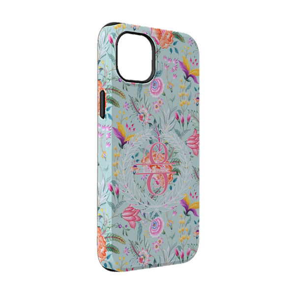 Custom Exquisite Chintz iPhone Case - Rubber Lined - iPhone 14 (Personalized)
