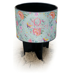 Exquisite Chintz Black Beach Spiker Drink Holder (Personalized)