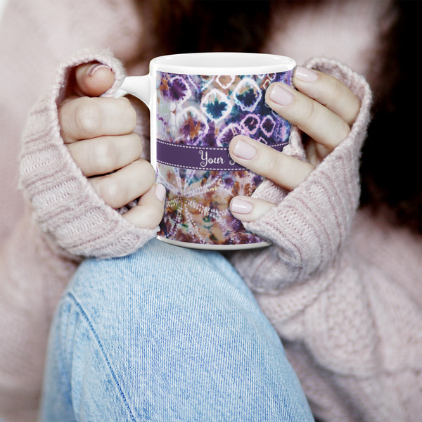 Tie Dye 11oz Coffee Mug - LIFESTYLE