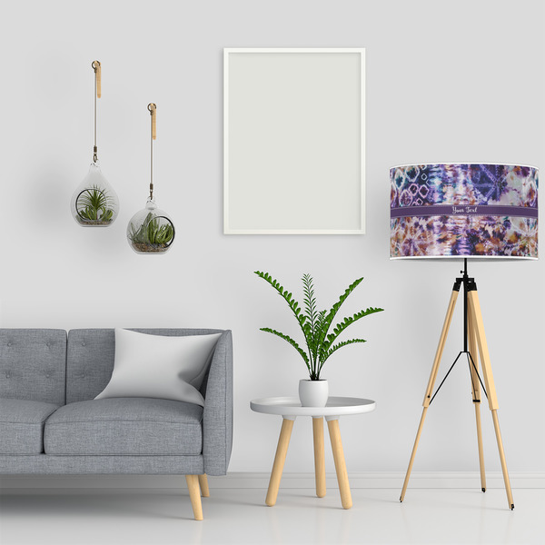 Tie Dye 12" Drum Lampshade - LIFESTYLE