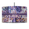 Tie Dye 12" Drum Pendant Lamp - Fabric (Personalized)