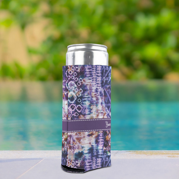 Tie Dye Can Cooler - Tall 12oz - In Context