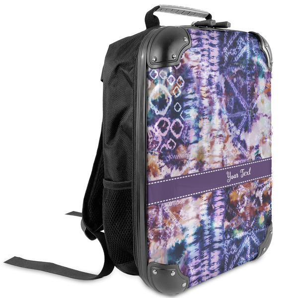 Custom Tie Dye Kids Hard Shell Backpack (Personalized)