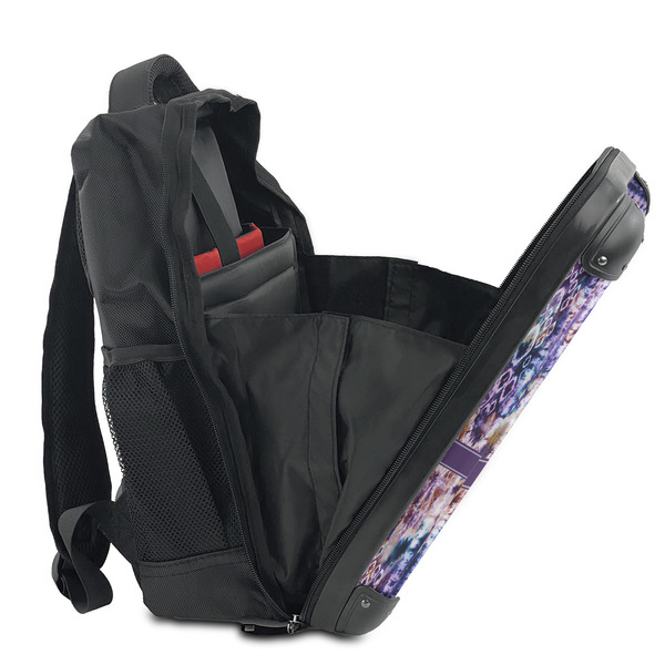 Tie Dye 15" Backpack - SIDE OPEN