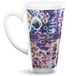 Tie Dye 16 Oz Latte Mug (Personalized)