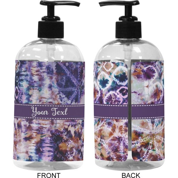 Tie Dye 16 oz Plastic Liquid Dispenser (Approval)