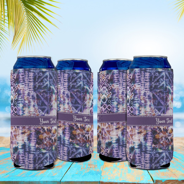 Tie Dye 16oz Can Sleeve - Set of 4 - LIFESTYLE