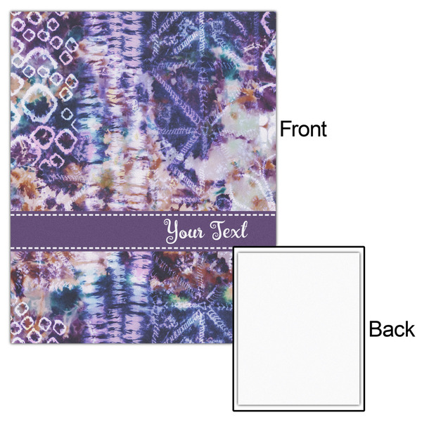 Tie Dye 16x20 - Matte Poster - Front & Back