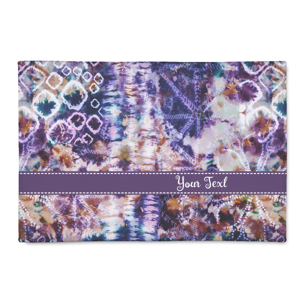 Custom Tie Dye 2' x 3' Indoor Area Rug (Personalized)