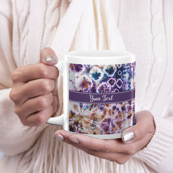 Tie Dye 20oz Coffee Mug - LIFESTYLE