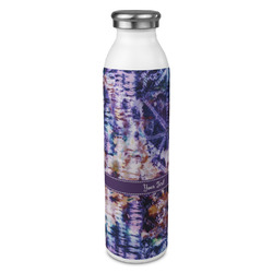 Tie Dye 20oz Stainless Steel Water Bottle - Full Print (Personalized)
