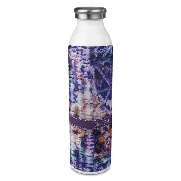 Custom Tie Dye 20oz Stainless Steel Water Bottle - Full Print (Personalized)