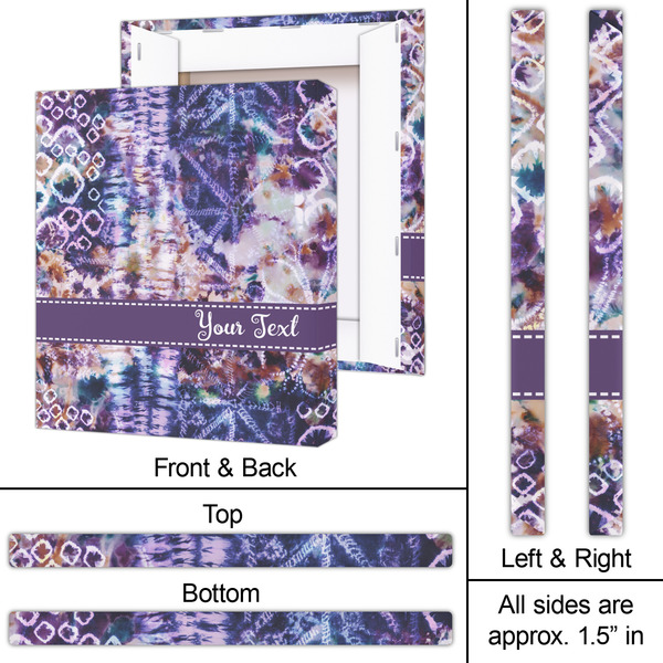 Tie Dye 20x24 - Canvas Print - Approval