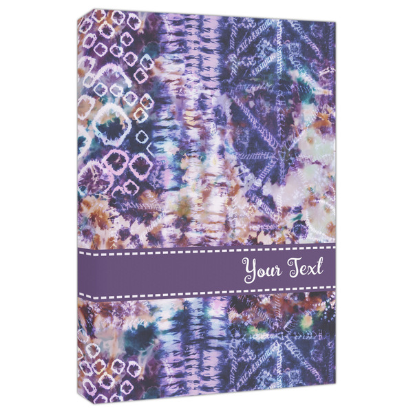 Custom Tie Dye Canvas Print - 20x30 (Personalized)