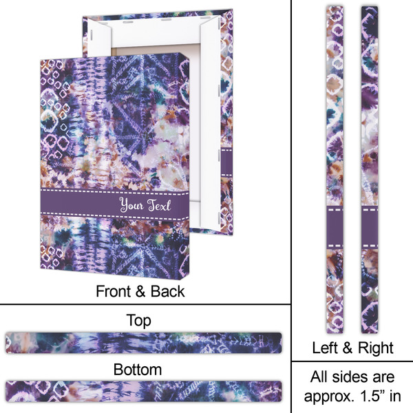 Tie Dye 20x30 - Canvas Print - Approval