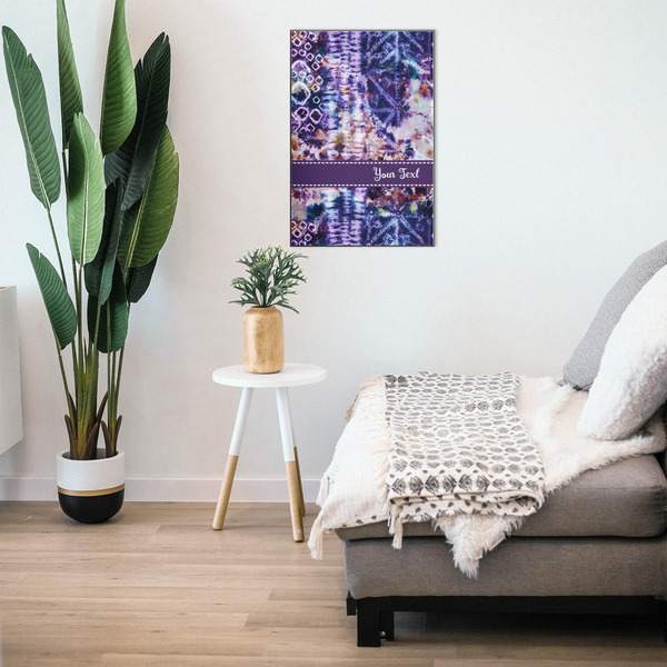 Tie Dye 20x30 Wood Print - In Context