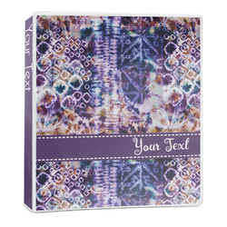 Tie Dye 3-Ring Binder (Personalized)