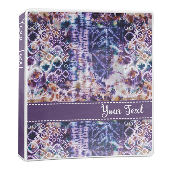 Custom Tie Dye 3-Ring Binder - 1 inch (Personalized)