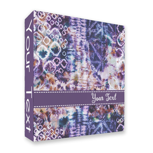 Custom Tie Dye 3 Ring Binder - Full Wrap - 2" (Personalized)