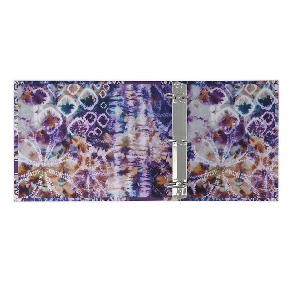 Tie Dye 3 Ring Binders - Full Wrap - 2" - OPEN INSIDE