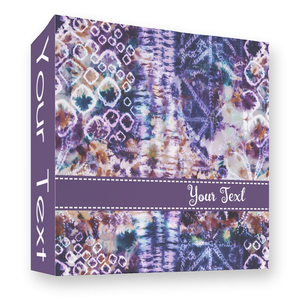 Custom Tie Dye 3 Ring Binder - Full Wrap - 3" (Personalized)