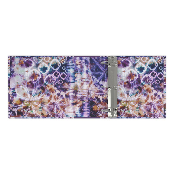 Tie Dye 3 Ring Binders - Full Wrap - 3" - OPEN INSIDE
