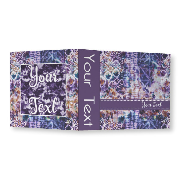 Tie Dye 3 Ring Binders - Full Wrap - 3" - OPEN OUTSIDE