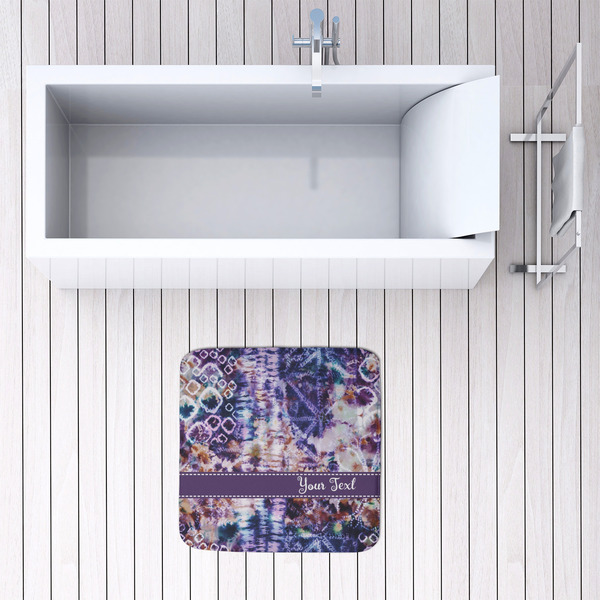 Tie Dye 48x48 Foam Memory Mat - LIFESTYLE