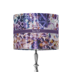 Tie Dye 8" Drum Lamp Shade - Fabric (Personalized)