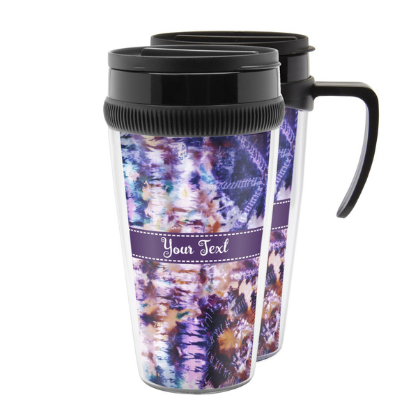 Custom Tie Dye Acrylic Travel Mug (Personalized)