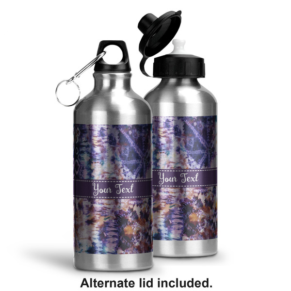Tie Dye Aluminum Water Bottle - Alternate lid options