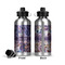 Tie Dye Aluminum Water Bottle - Front and Back