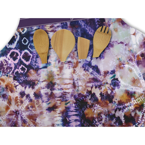 Tie Dye Apron - Pocket Detail with Props