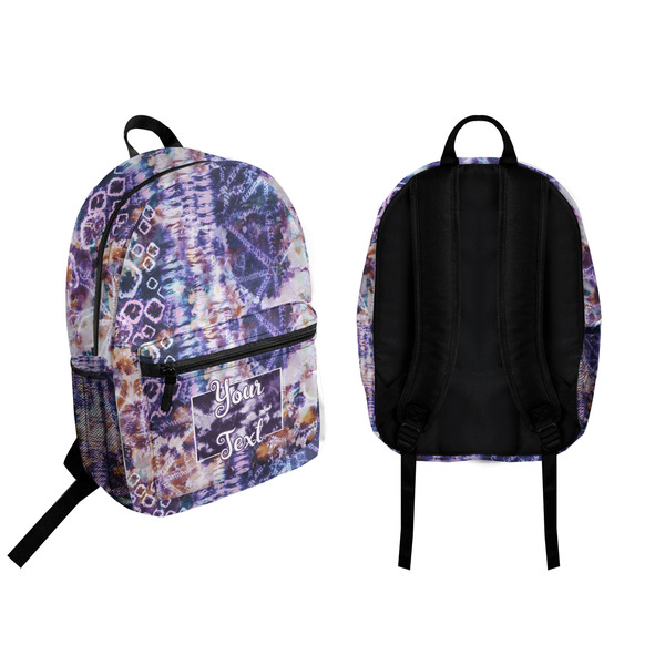 Tie Dye Backpack front and back - Apvl