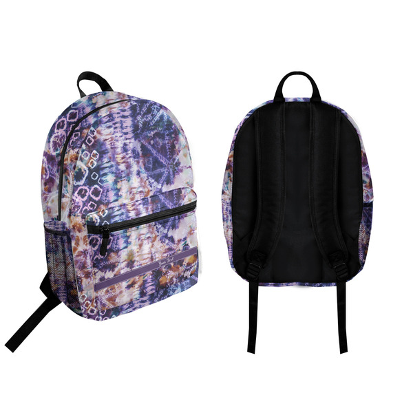 Tie Dye Backpack front and back - Apvl