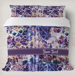 Tie Dye Duvet Cover Set - King (Personalized)
