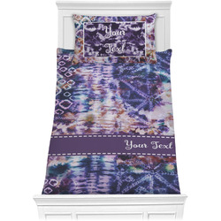 Tie Dye Comforter Set - Twin XL (Personalized)